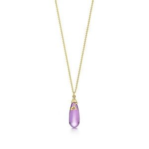 Tiffany Paloma Picasso Amethyst Olive necklace